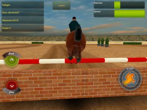 Jumping horses for iPhone